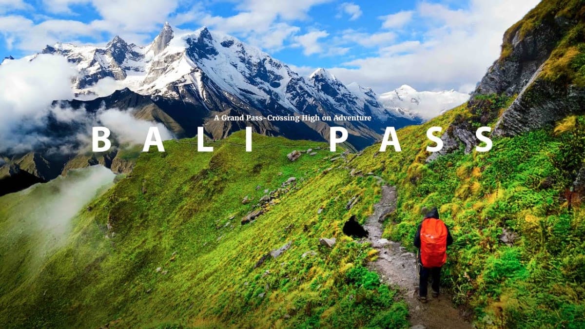 Remote and rarely visited — pristine Himalayan wilderness
