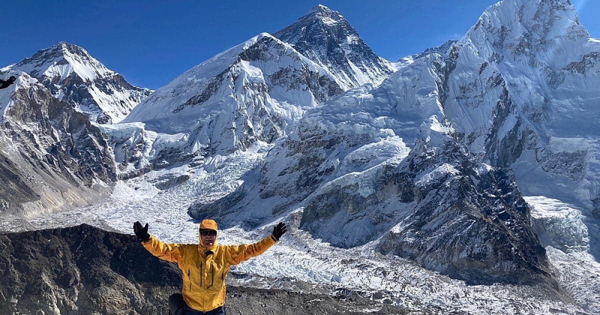 Everest Base Camp at 5,364m