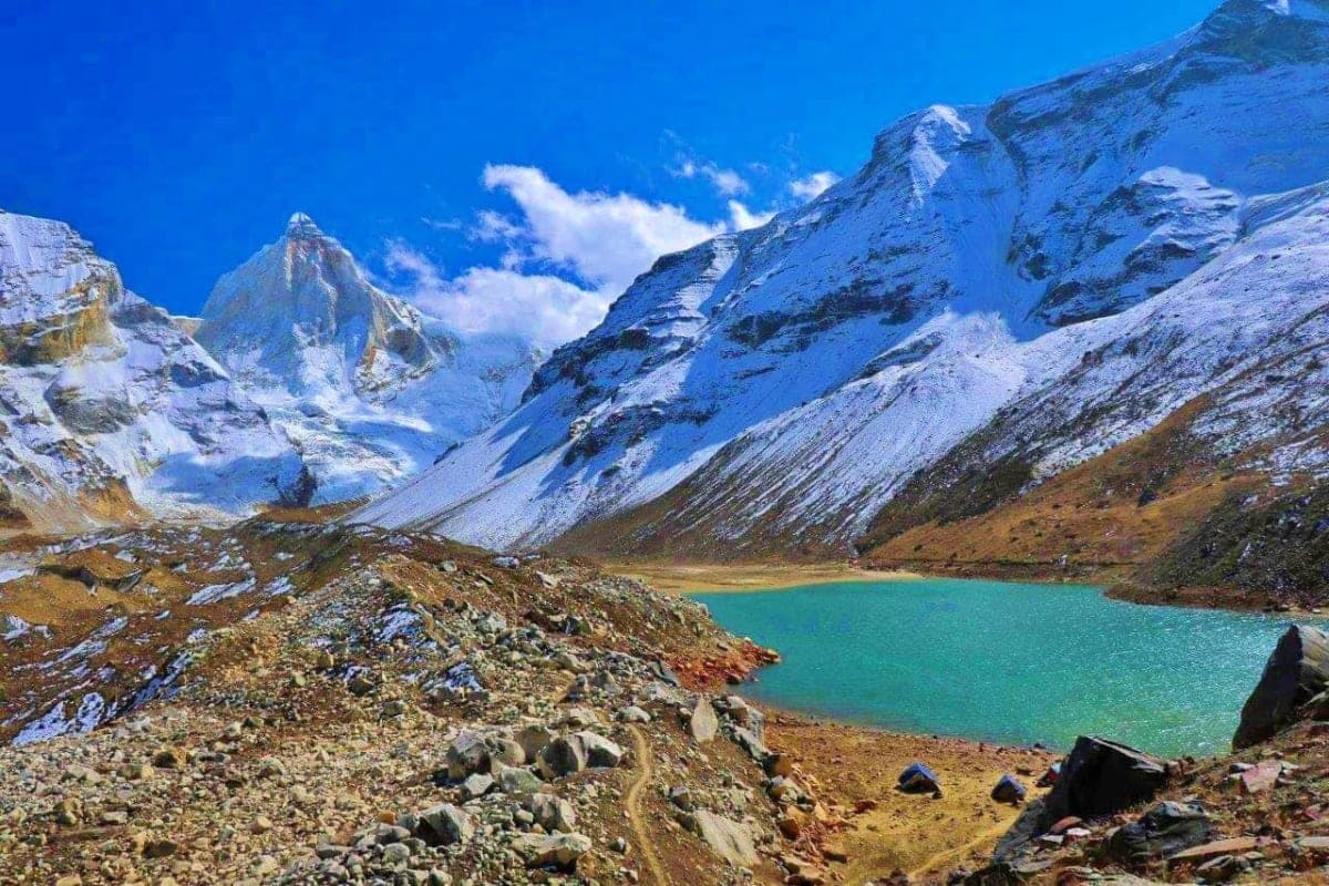 Thalu — the highest campsite on the route at 14,800 ft