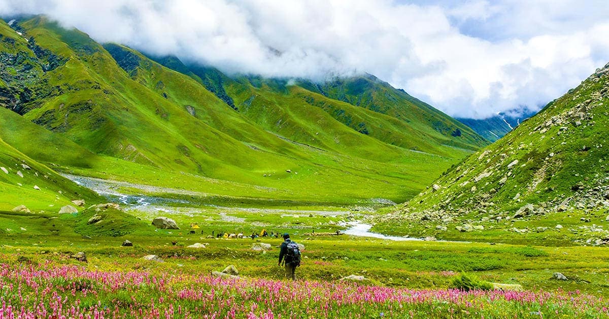 Pin Bhaba Pass at 4,900m