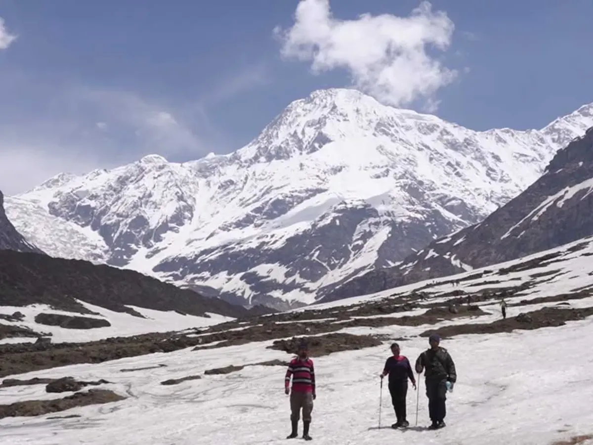 Relatively accessible glacier